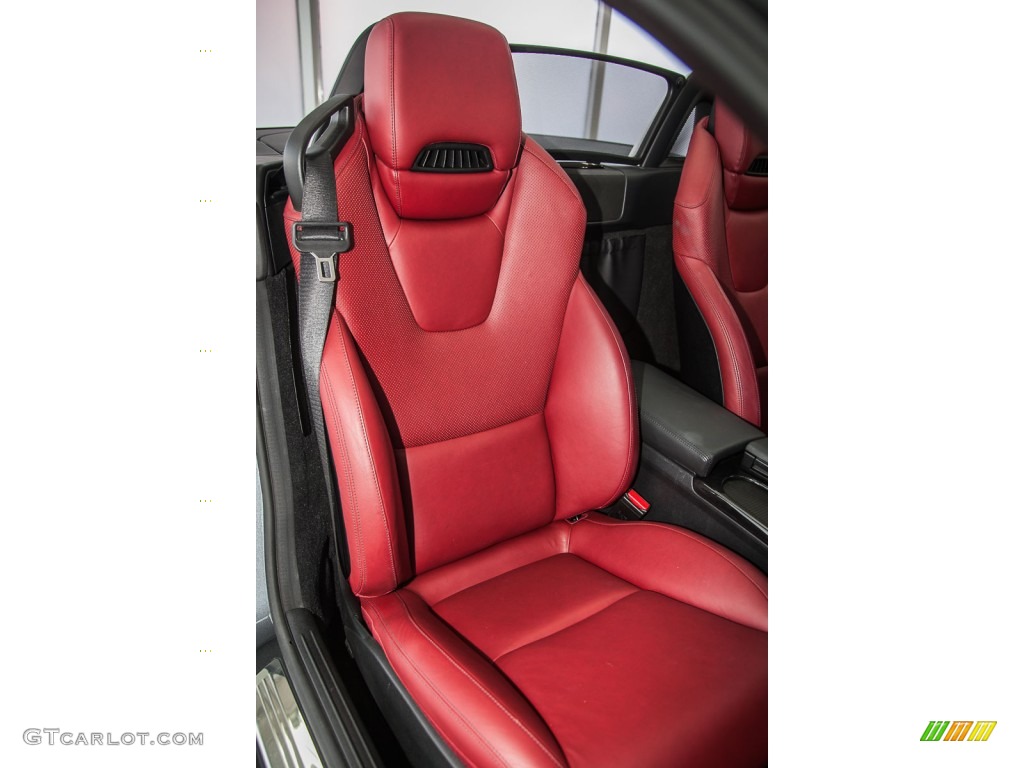 Bengal Red/Black Interior 2013 Mercedes-Benz SLK 350 Roadster Photo #103295293