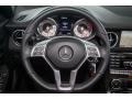 2013 Mercedes-Benz SLK Bengal Red/Black Interior Steering Wheel Photo