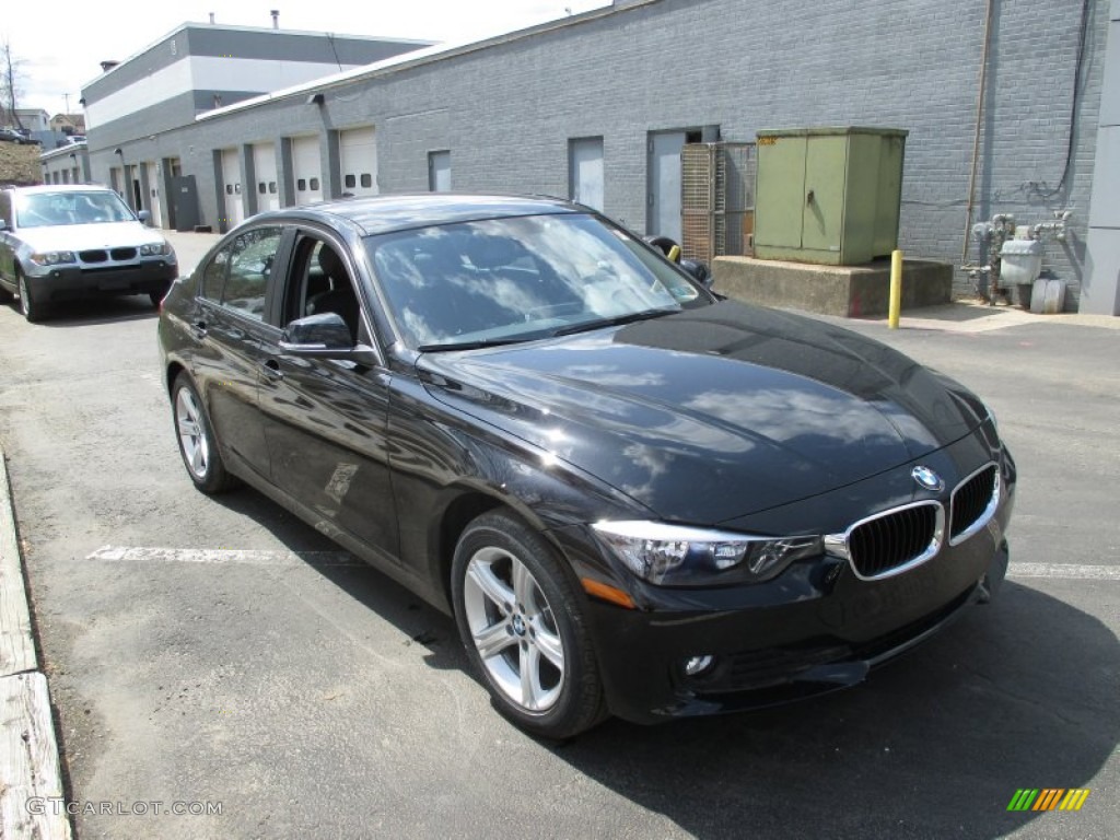 2015 3 Series 320i xDrive Sedan - Jet Black / Black photo #7