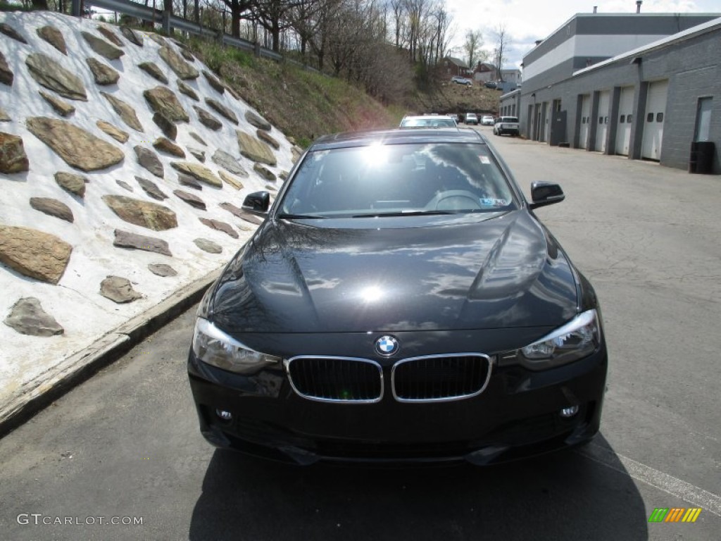 2015 3 Series 320i xDrive Sedan - Jet Black / Black photo #8