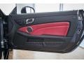 Bengal Red/Black 2013 Mercedes-Benz SLK 350 Roadster Door Panel