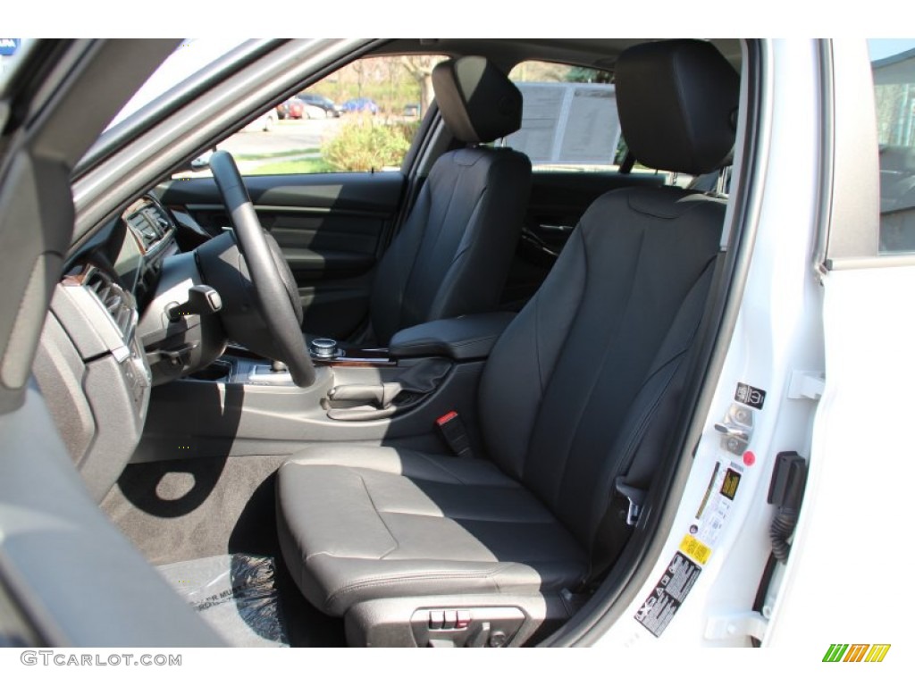 2014 3 Series 328i xDrive Sedan - Mineral White Metallic / Black photo #14