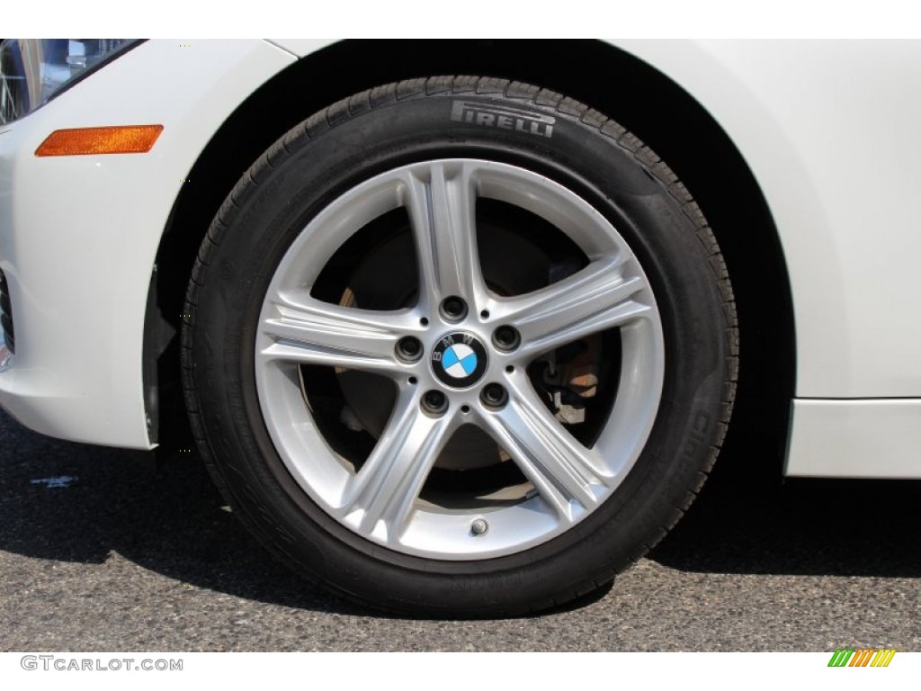 2014 3 Series 328i xDrive Sedan - Mineral White Metallic / Black photo #33