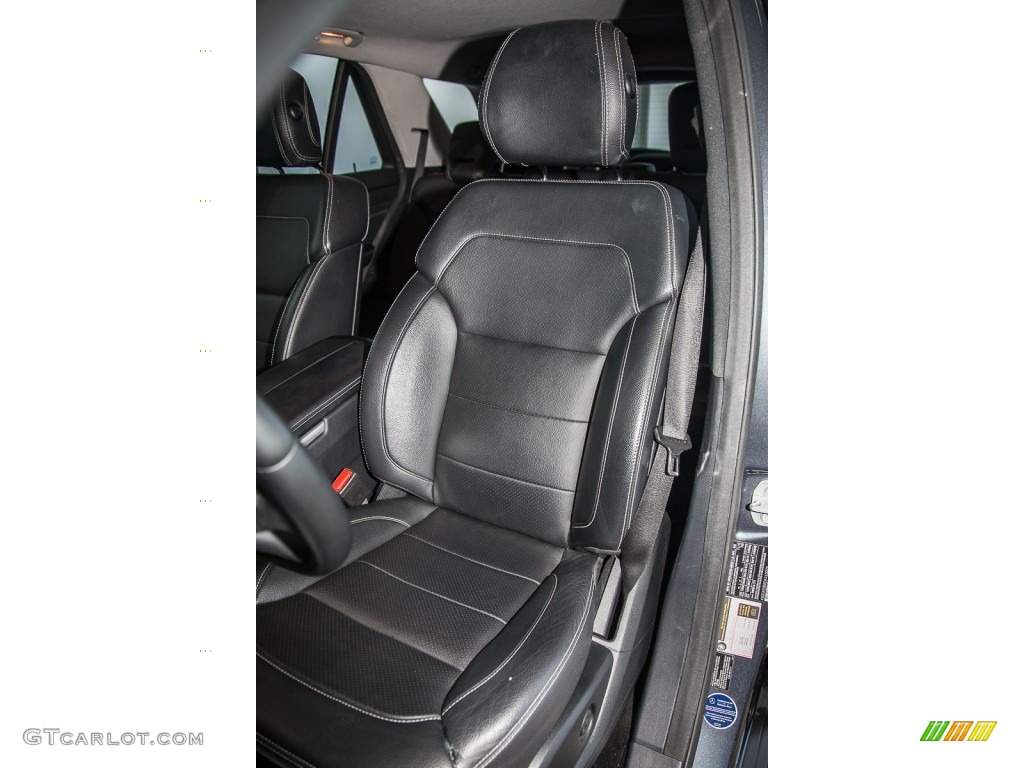 Black Interior 2013 Mercedes-Benz ML 350 4Matic Photo #103296340