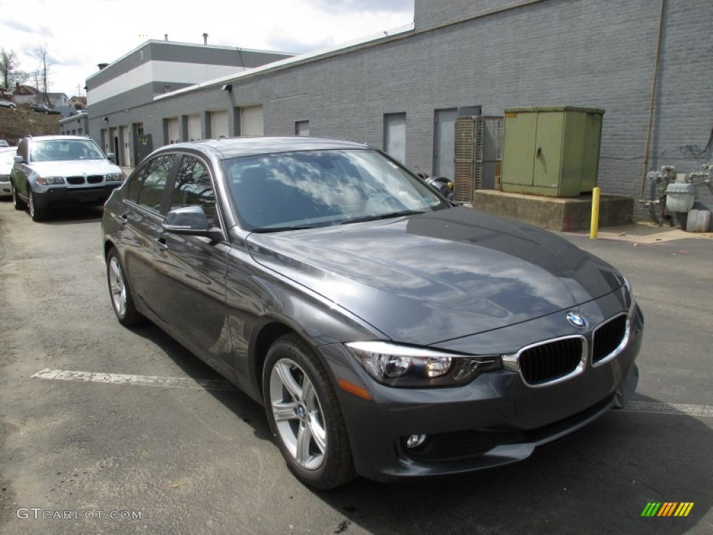 2015 3 Series 320i xDrive Sedan - Mineral Grey Metallic / Black photo #8