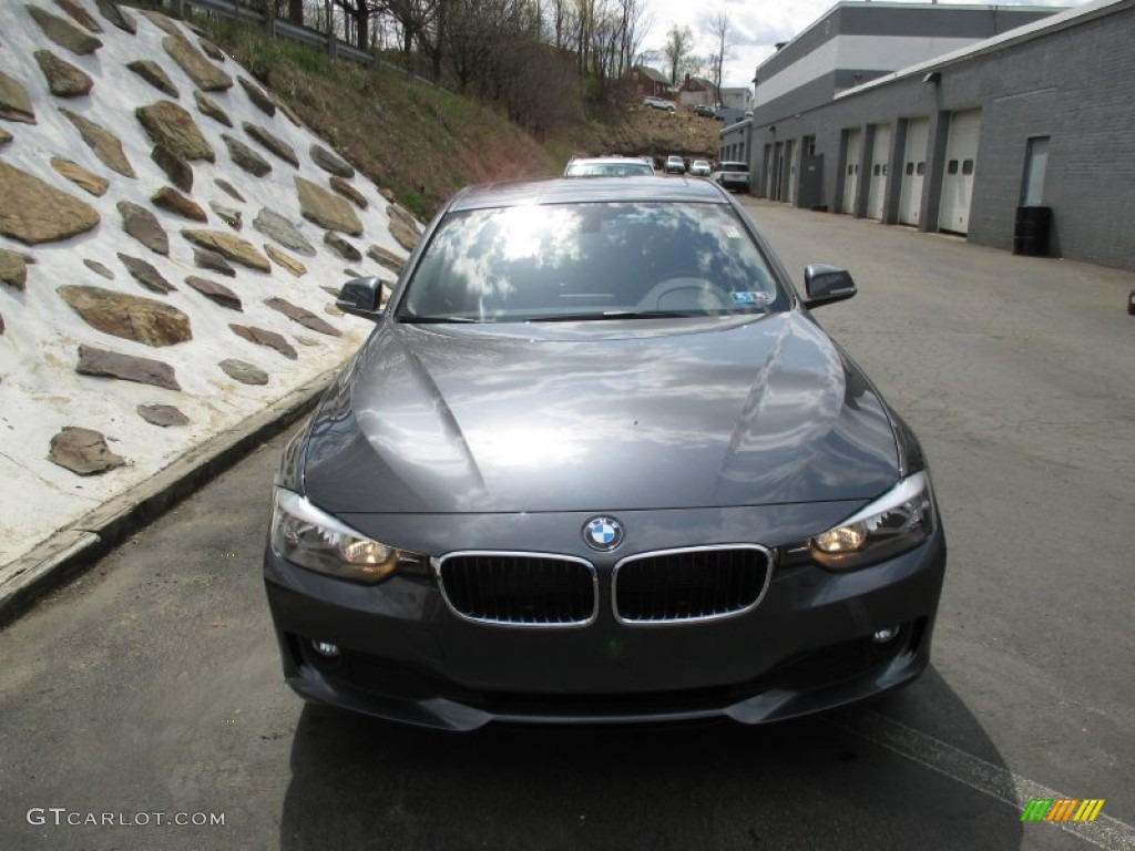 2015 3 Series 320i xDrive Sedan - Mineral Grey Metallic / Black photo #9