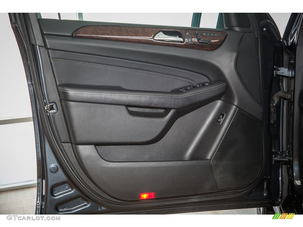 2013 Mercedes-Benz ML 350 4Matic Black Door Panel Photo #103296565