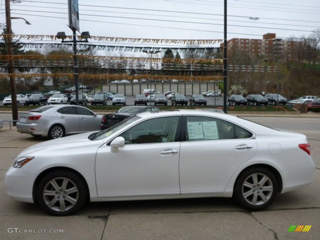 2009 ES 350 - Starfire Pearl White / Cashmere photo #1