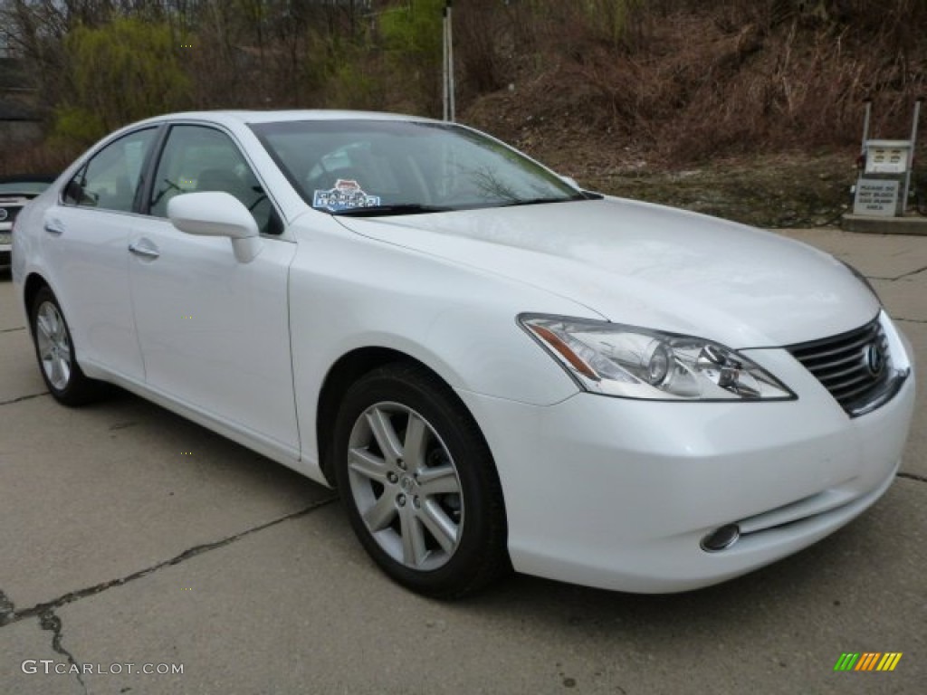 2009 ES 350 - Starfire Pearl White / Cashmere photo #3