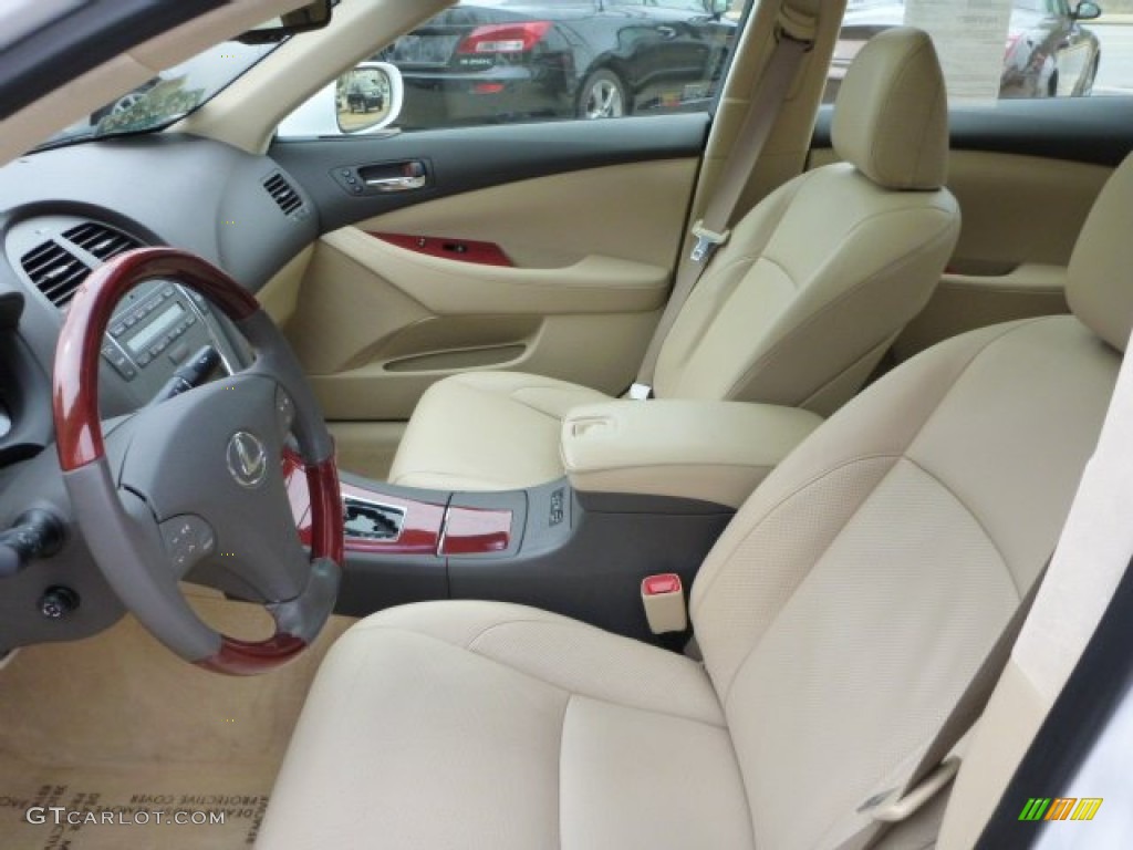 2009 ES 350 - Starfire Pearl White / Cashmere photo #4