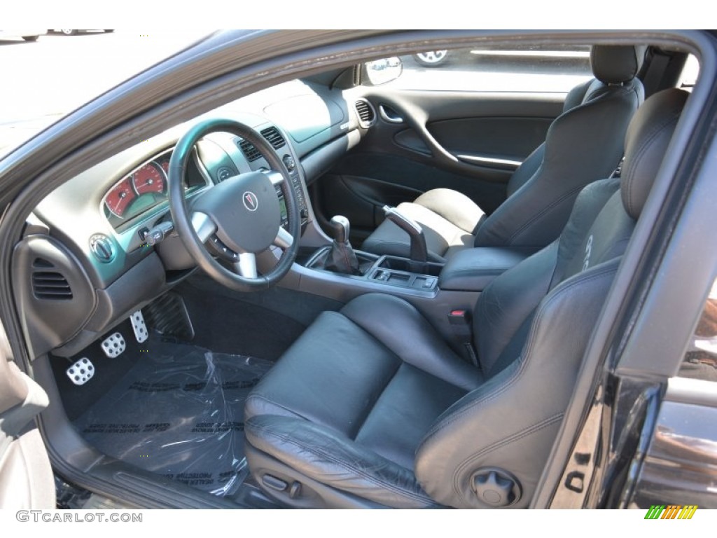 2005 GTO Coupe - Phantom Black Metallic / Black photo #9