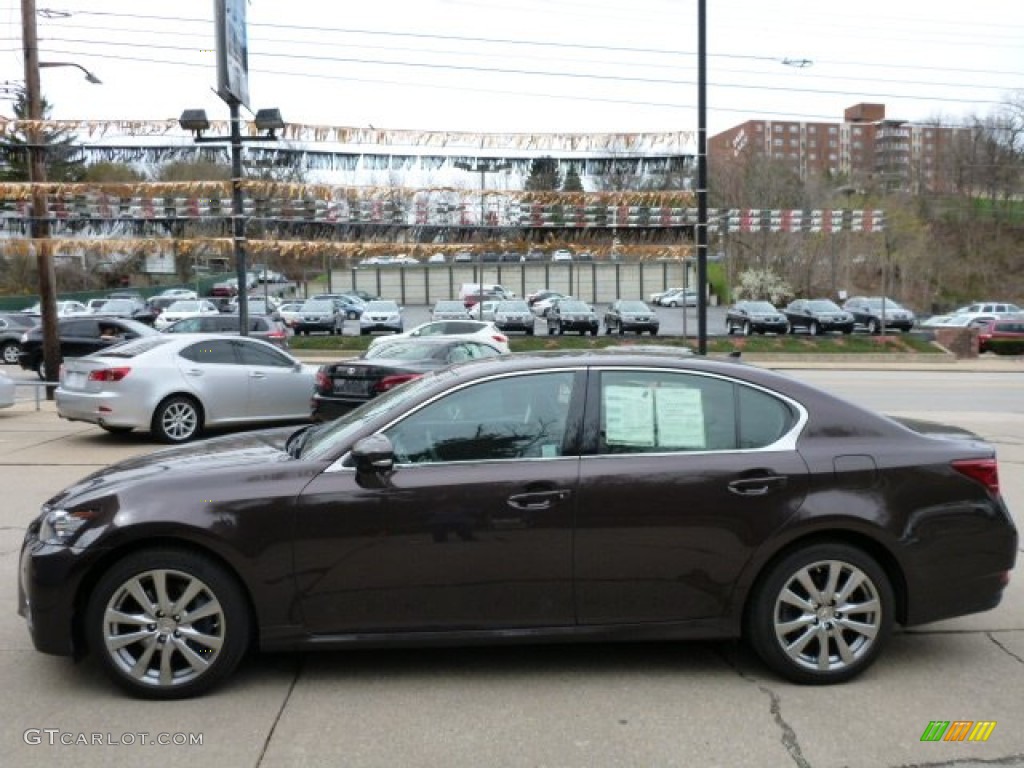 2013 GS 350 AWD - Fire Agate Pearl / Black photo #1