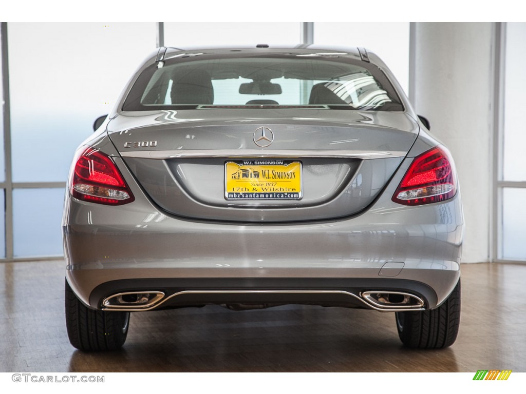 2015 C 300 - Paladium Silver Metallic / Black photo #4