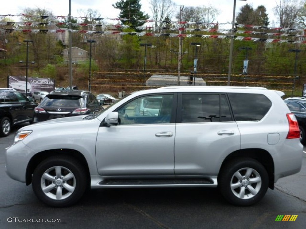 2010 GX 460 - Tungsten Silver Pearl / Black photo #1