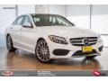 2015 Polar White Mercedes-Benz C 300  photo #1