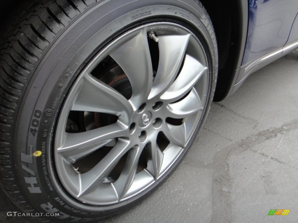 2012 FX 35 AWD Limited Edition - Iridium Blue / Graphite photo #7