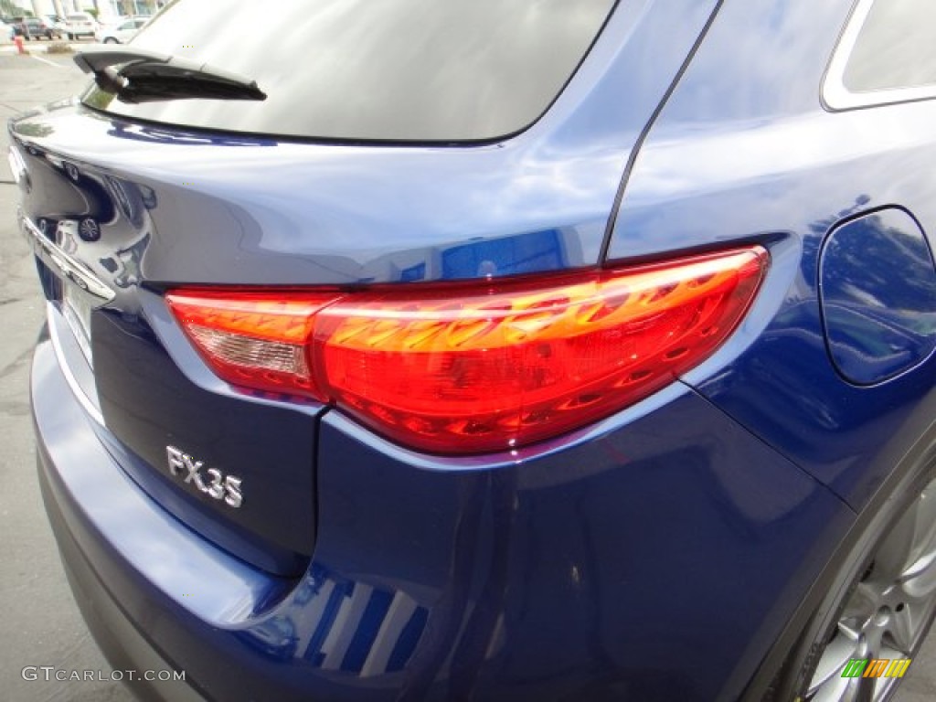 2012 FX 35 AWD Limited Edition - Iridium Blue / Graphite photo #18