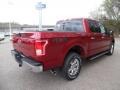 2015 Ruby Red Metallic Ford F150 XLT SuperCrew 4x4  photo #3