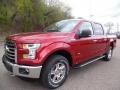 2015 Ruby Red Metallic Ford F150 XLT SuperCrew 4x4  photo #8