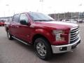 2015 Ruby Red Metallic Ford F150 XLT SuperCrew 4x4  photo #10