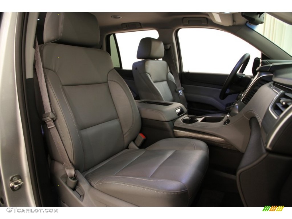 Jet Black/Dark Ash Interior 2015 Chevrolet Tahoe LT 4WD Photo #103301889