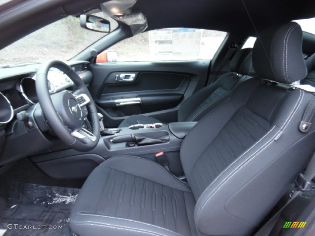 2015 Ford Mustang EcoBoost Coupe Front Seat Photo #103302331