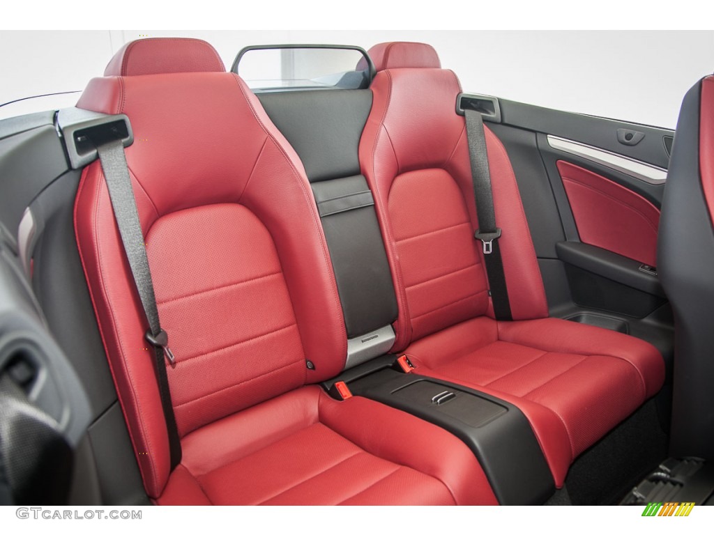 2015 Mercedes-Benz E 400 Cabriolet Rear Seat Photo #103302550