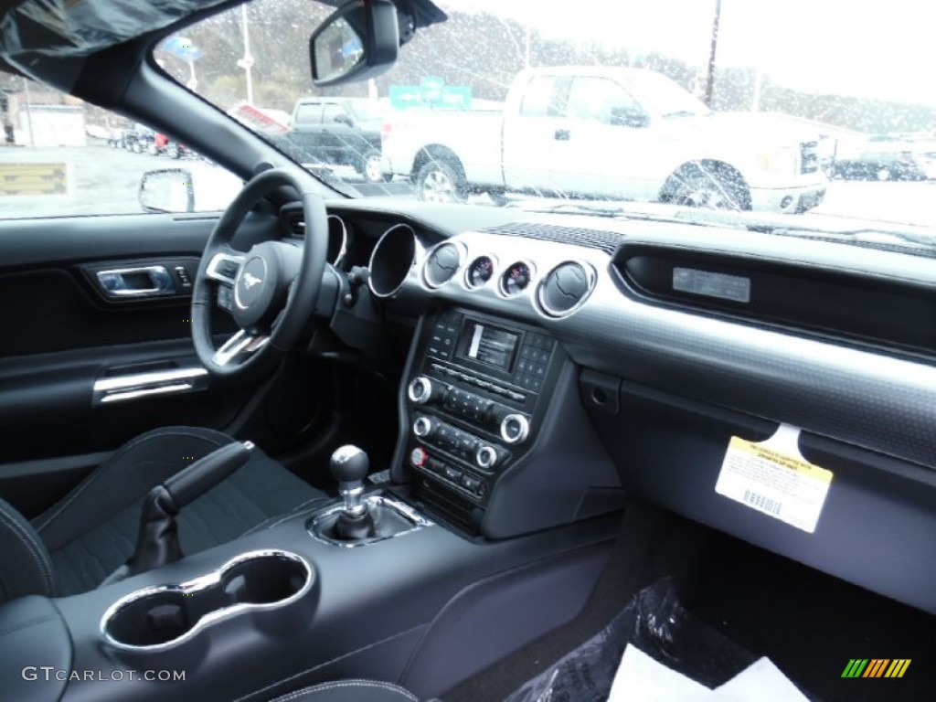 2015 Mustang EcoBoost Coupe - Oxford White / Ebony photo #2