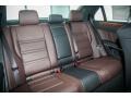 2015 Mercedes-Benz E designo Auburn Brown Interior Rear Seat Photo