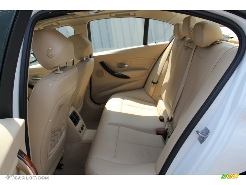 2013 3 Series 328i xDrive Sedan - Alpine White / Venetian Beige photo #15