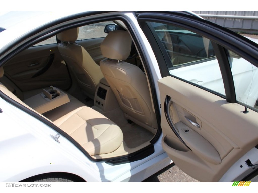 2013 3 Series 328i xDrive Sedan - Alpine White / Venetian Beige photo #18