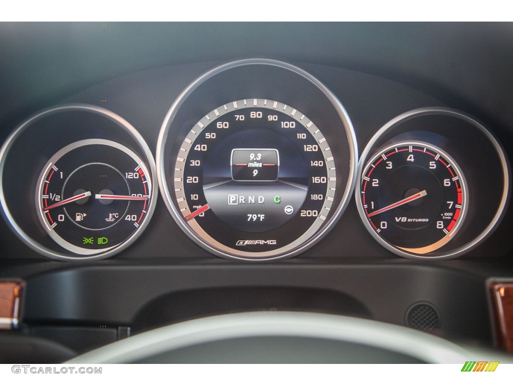 2015 Mercedes-Benz E 63 AMG S 4Matic Sedan Gauges Photo #103303837