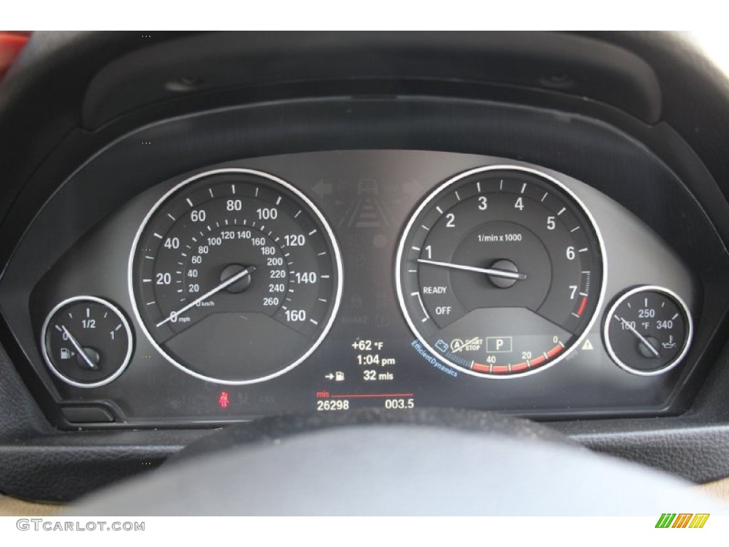 2013 3 Series 328i xDrive Sedan - Alpine White / Venetian Beige photo #22