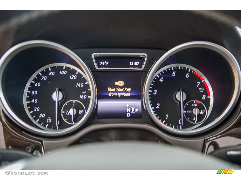 2015 Mercedes-Benz ML 350 Gauges Photo #103304179