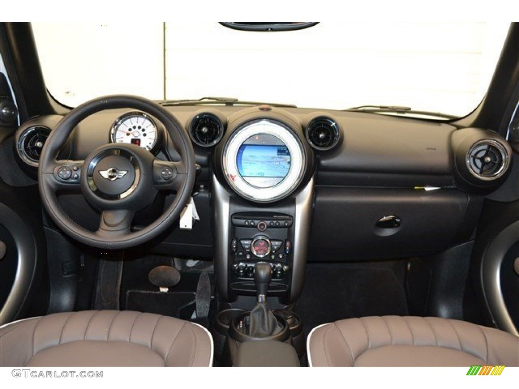 2014 Cooper Countryman - Light White / Toffee Lounge Leather photo #23