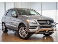 2015 Paladium Silver Metallic Mercedes-Benz ML 350 4Matic  photo #11