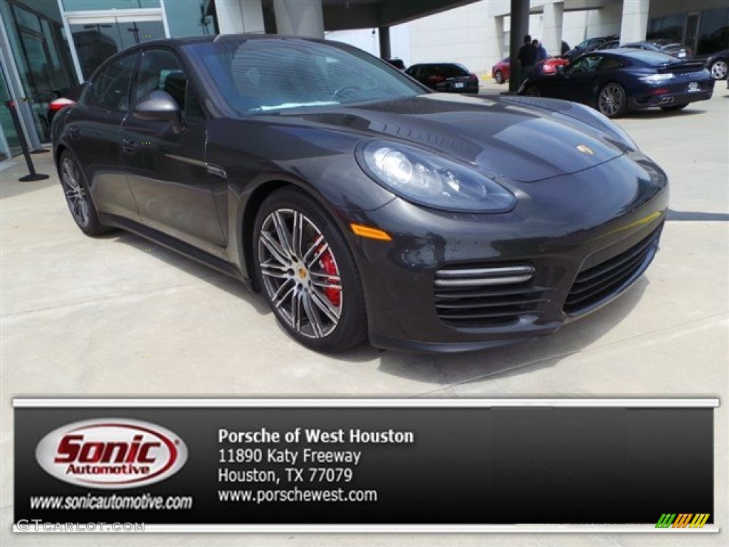 2015 Panamera GTS - Carbon Grey Metallic / Black/w Alcantara photo #1