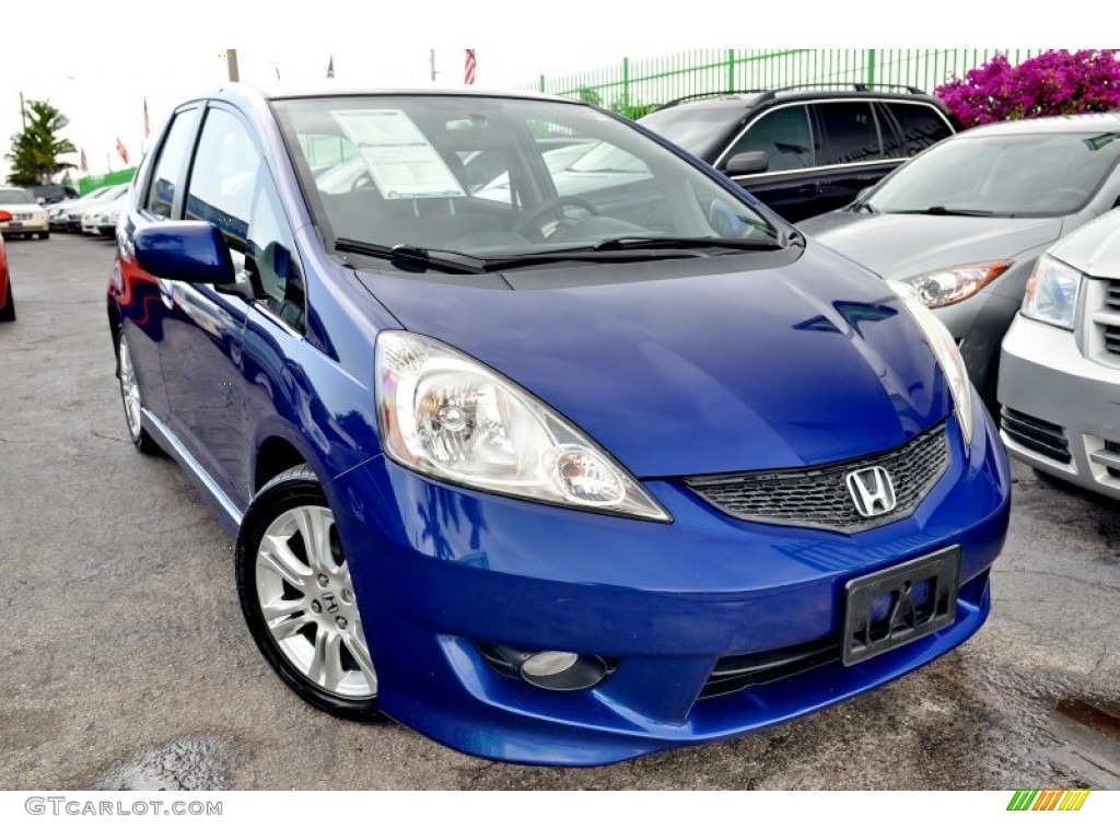 2009 Fit Sport - Blue Sensation Pearl / Sport Black photo #1