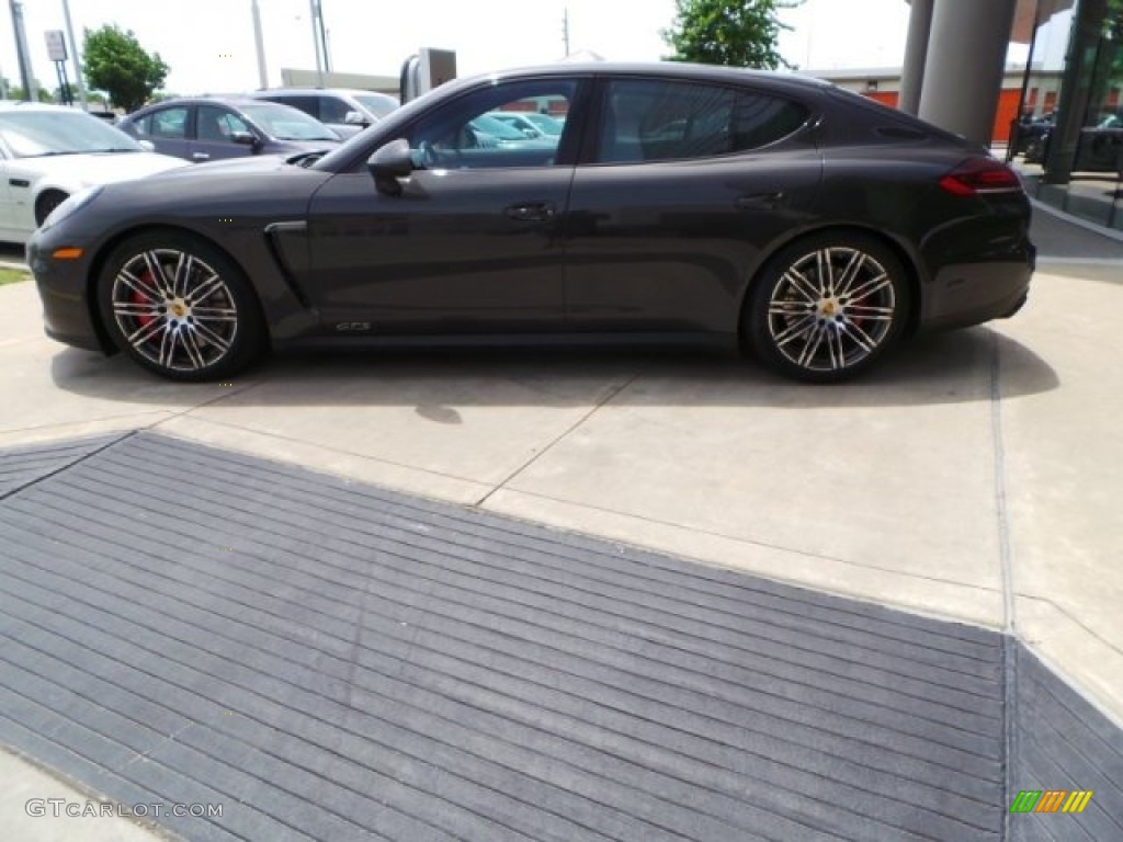 Carbon Grey Metallic 2015 Porsche Panamera GTS Exterior Photo #103307908