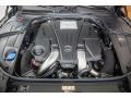 4.6 Liter biturbo DI DOHC 32-Valve VVT V8 2015 Mercedes-Benz S 550 Sedan Engine