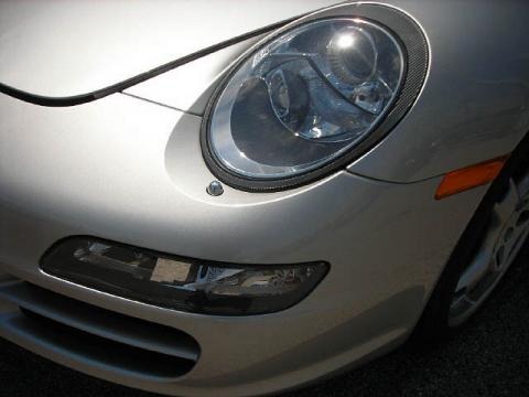 2007 911 Carrera S Coupe - Arctic Silver Metallic / Black photo #11