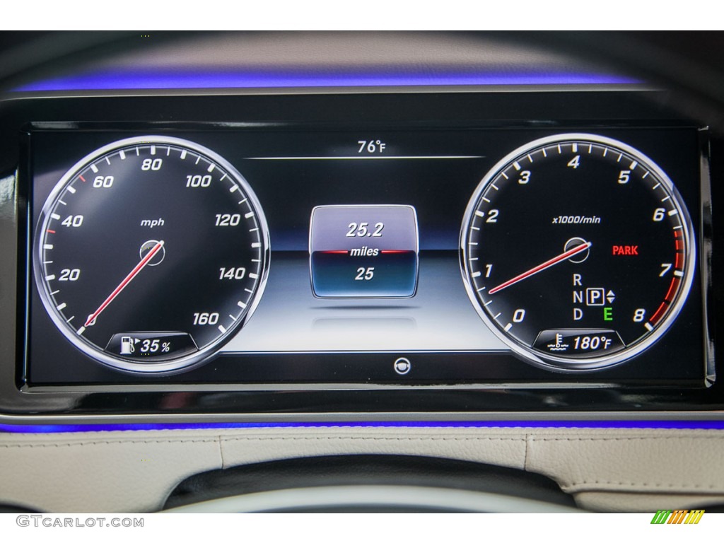 2015 Mercedes-Benz S 550 Sedan Gauges Photo #103310308