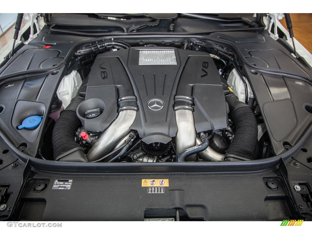 2015 Mercedes-Benz S 550 Sedan 4.6 Liter biturbo DI DOHC 32-Valve VVT V8 Engine Photo #103310332
