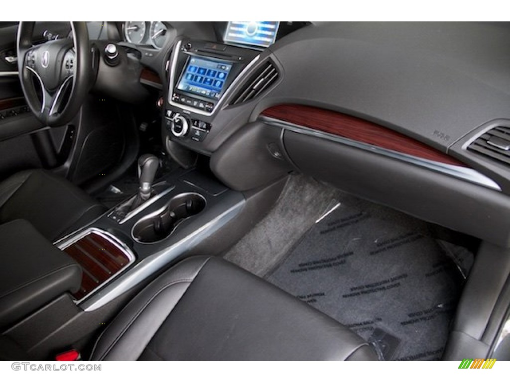 2014 Acura MDX SH-AWD Technology Ebony Dashboard Photo #103310647
