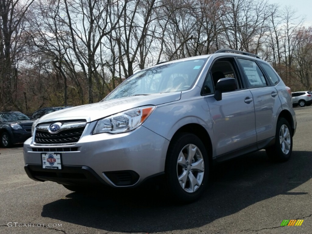 Ice Silver Metallic Subaru Forester