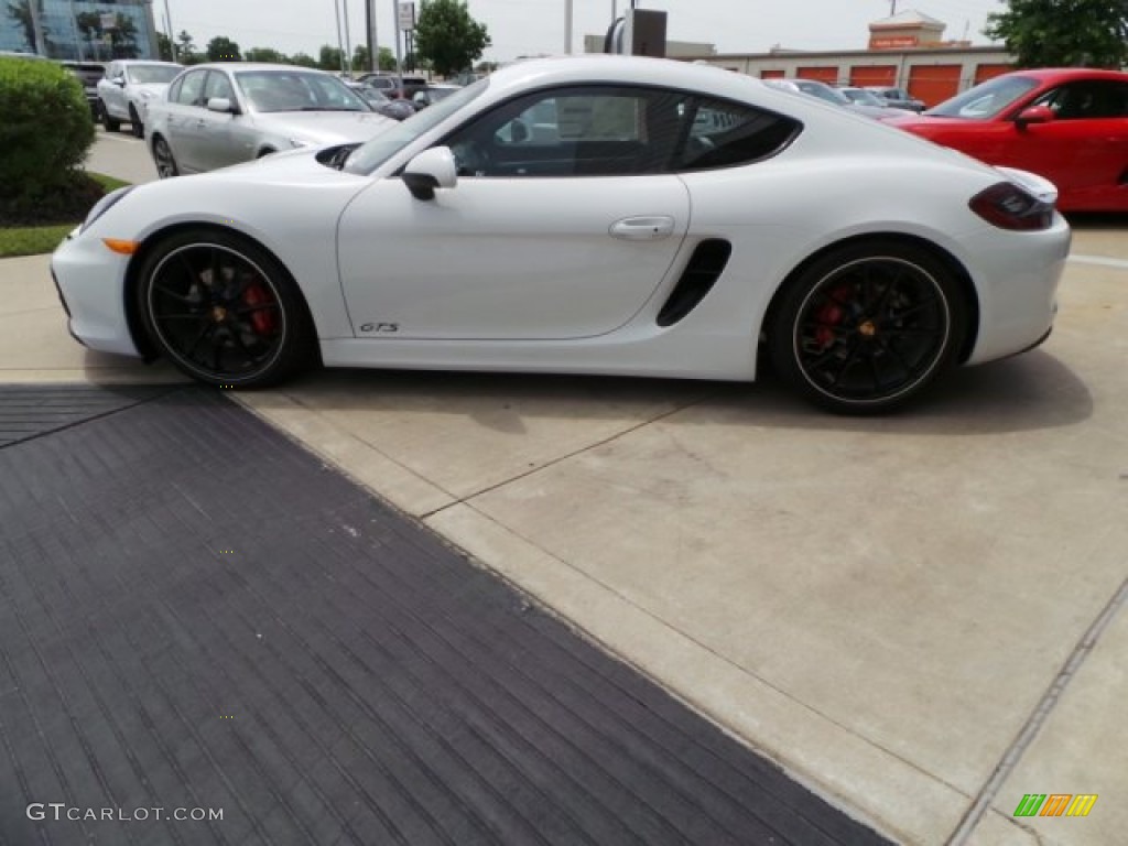 White 2015 Porsche Cayman GTS Exterior Photo #103310899