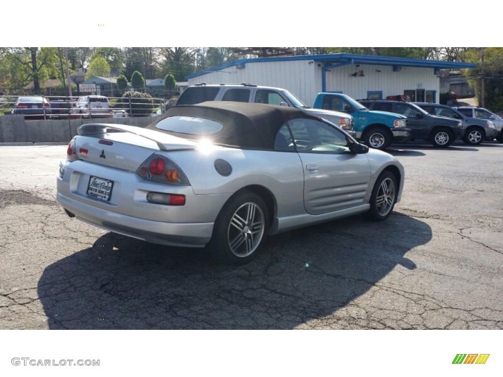 2003 Eclipse Spyder GTS - Titanium Pearl / Midnight photo #5