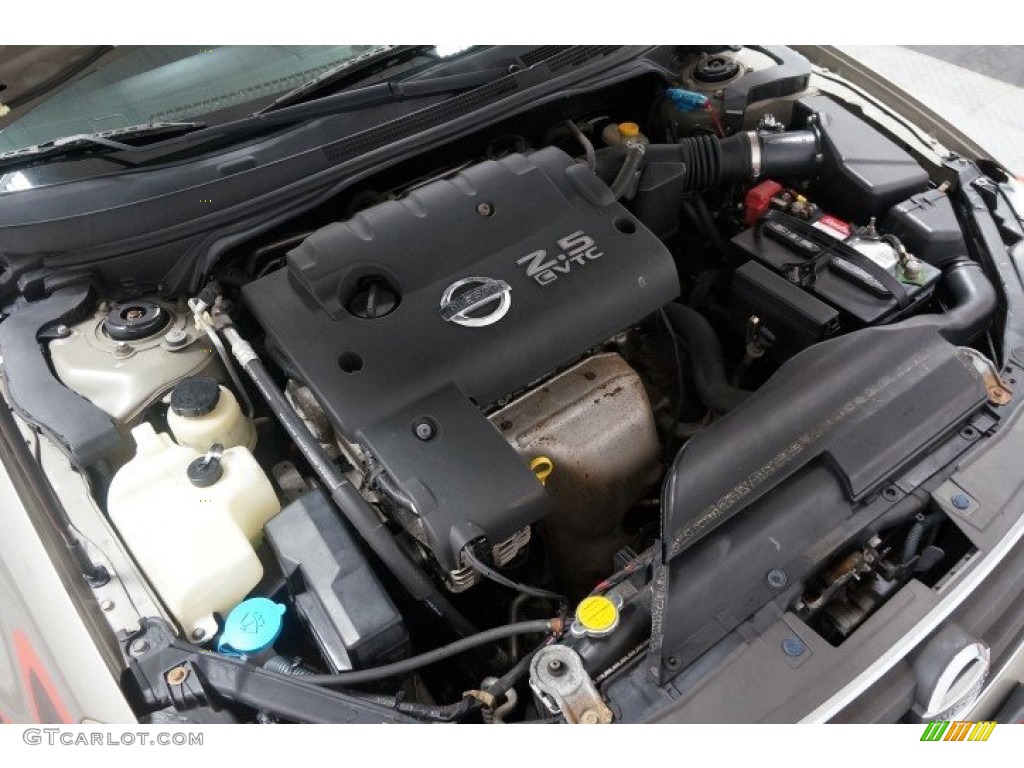 2004 Altima 2.5 S - Polished Pewter / Charcoal photo #33