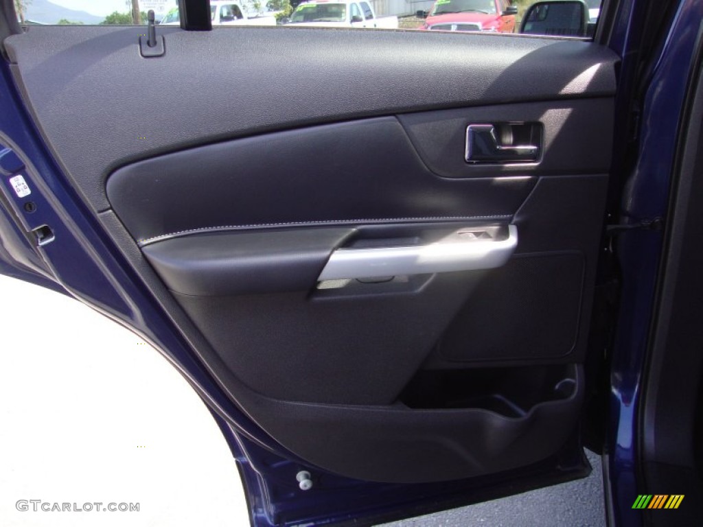 2012 Edge SE - Dark Blue Pearl Metallic / Charcoal Black photo #23
