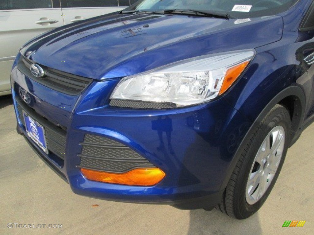 2015 Escape S - Deep Impact Blue Metallic / Charcoal Black photo #6